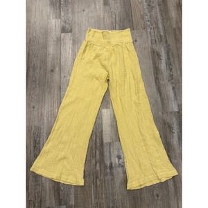 Anaak Cotton Gauze Wide Leg Pants - Small